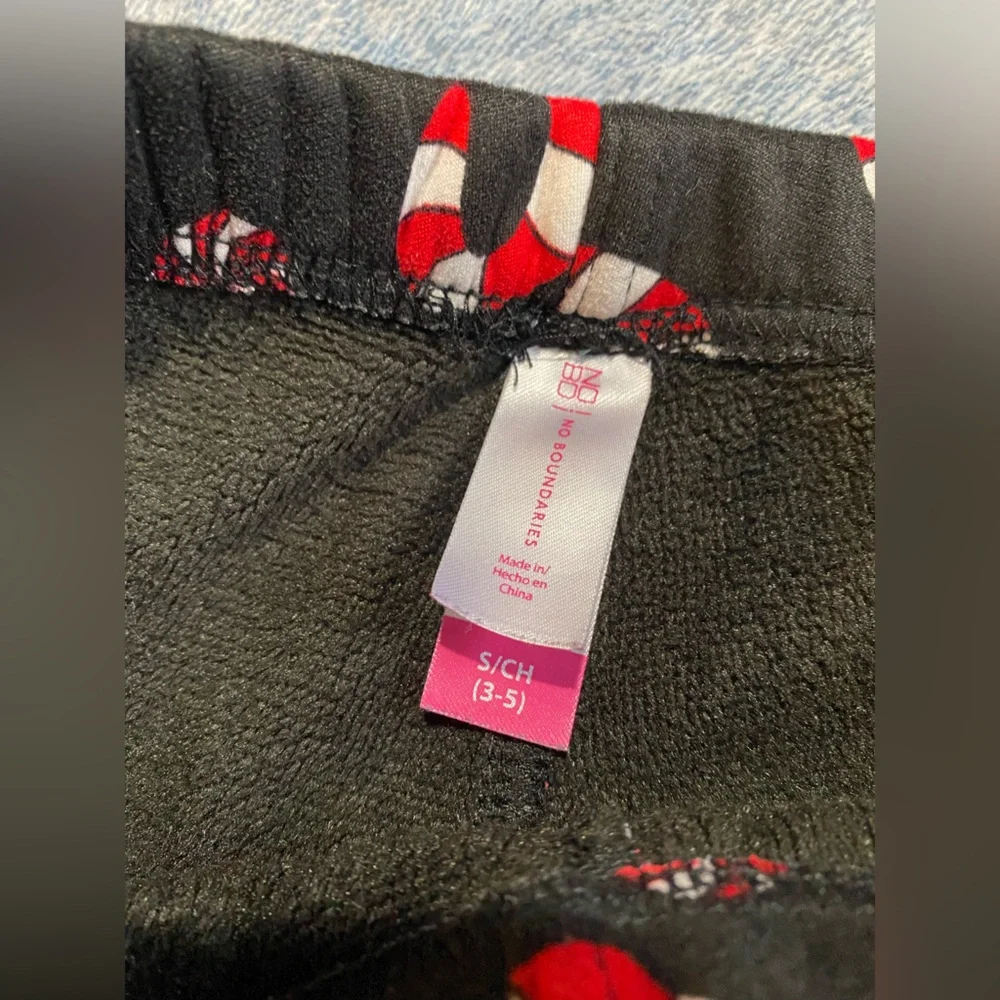 Womens leggings • candy cane • Christmas • small 3/5 • insulated leggings - Picture 2 of 3